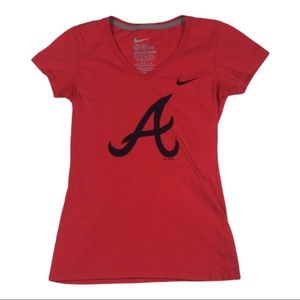 Women’s Nike Slim Fit Atlanta Braves MLB T-Shirt XS